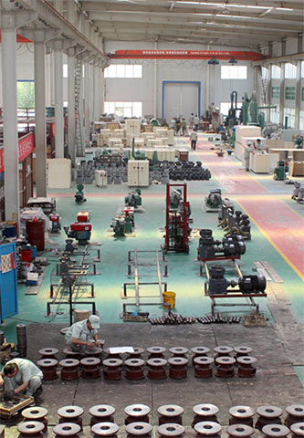 吉姆克顆粒機生產現場